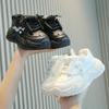 Детская спортивная обувь 2025 весна и осень новая обувь для пап для мальчиков легкие кроссовки для девочек маленькие белые туфли на мягкой подошве детская повседневная обувь