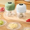 Mini Electric Garlic Chopper USB Meat Grinder Garlic Masher Machine Sturdy Durable Crushed Ginger Vegetable Crusher Kitchenware