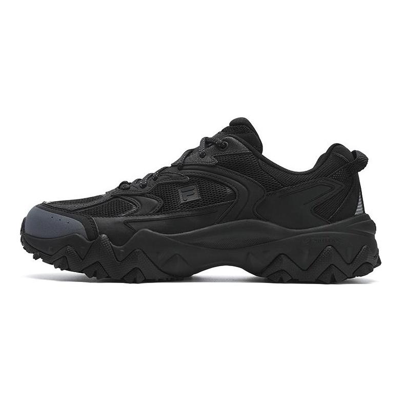 Fila Oakmont 2S Модные Универсальные Простые Удобные Трендовые Износостойкие Дышащие Низкие Повседневные Кроссовки Мужские кроссовки Черные F12M522120FBK