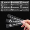 JCG1 1/2/5/10pcs Car Styling Emblems Stickers Interior Decoration Decal for Mercedes Benz W212 W204 W211W168 W213 W205 W210 W108 W124