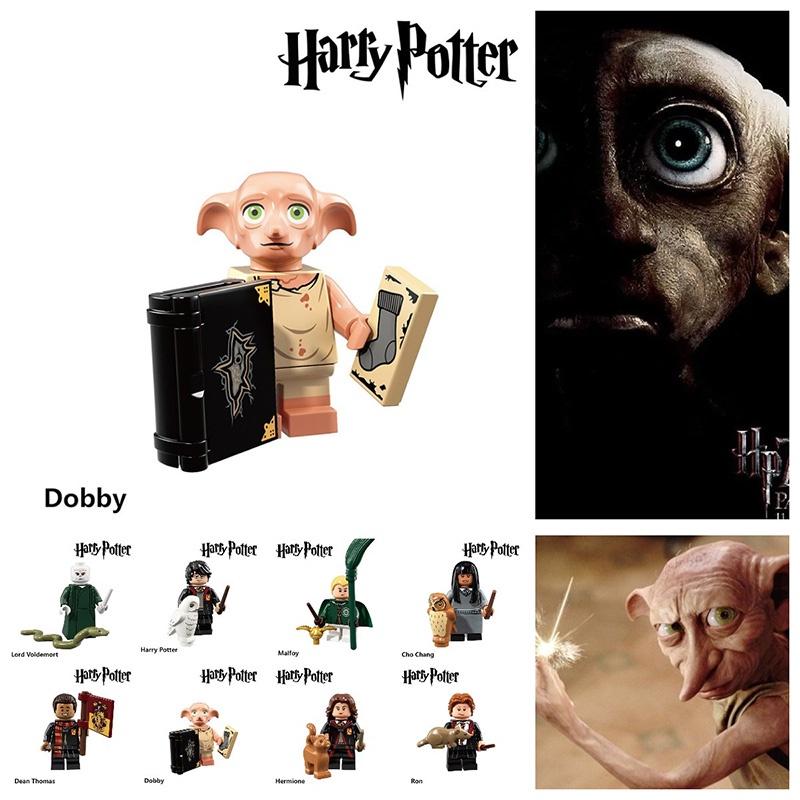 Harry Potter Lord Voldemort Dobby Building Blocks Toy For Kids Abs Plastic Small Particles 4.5cm Height