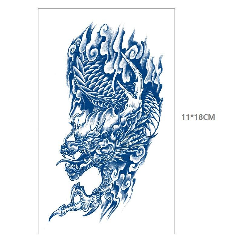 Death Ray прямые неотражающие сок травяные татуировки наклейки линии водонепроницаемые стойкие мужчины и женщины постепенные изменения наклейки