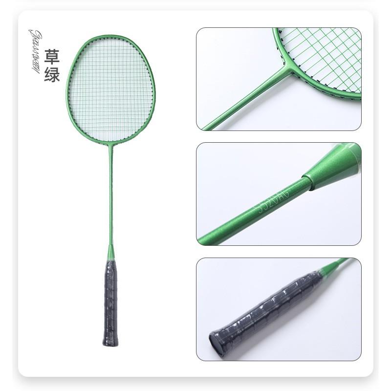 Ultra Lightweight Carbon Fiber Badminton Racket 4U Low Drag High Elasticity Beginners
