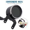 Multifunction Motorcycle Tachometer Meter LED Backlight LCD Motorcycle Speedometer Digital Level
