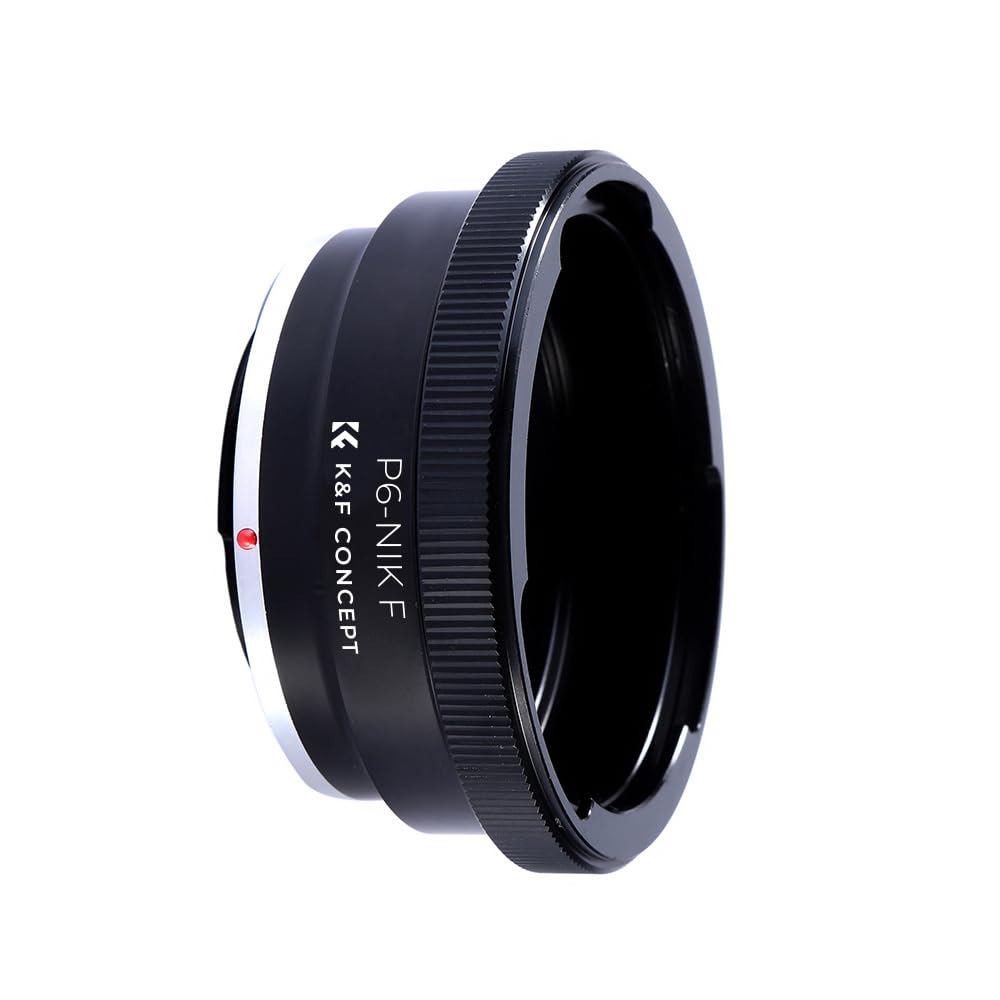 Адаптер крепления Concept Pentacon 6 Kiev 60 Lens Совместим с креплением Nikon F Эксклюзивно для конвертера крепления Nikon F D90 D300 D700 D7100 D7000 K&F -