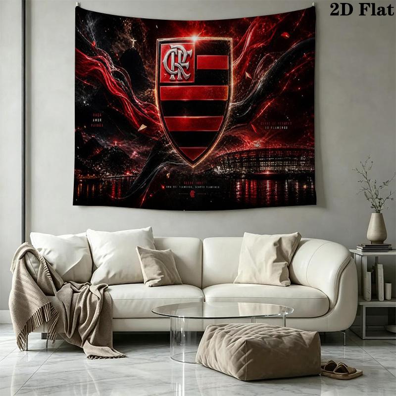 Настенный гобелен CR Flamengo Эстетичный настенный подвес Печатный тканевый плед Декоративные гобелены для спальни гостиной Домашний декор
