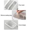 1100ML Yogurt Strainer Maker Large Capacity Ultra Fine Mesh Clear Visible Multi-functional Tea Milk Juice Homemade Whey Separator Filter Kitchen