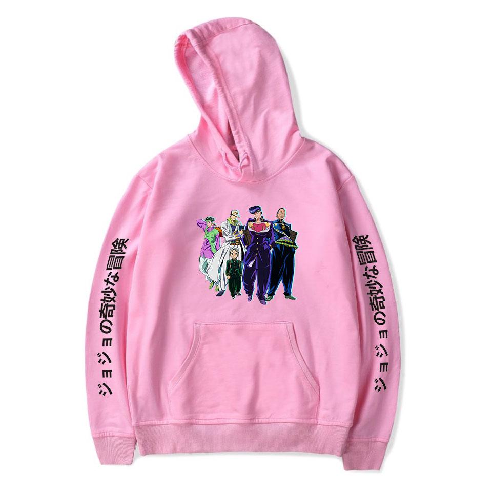 Cartoon Novelty Beautiful Cute JoJo's Bizarre Adventure print Hoodies Sweatshirts Men/Women Sweatshirt Fashion Casual Pullovers
