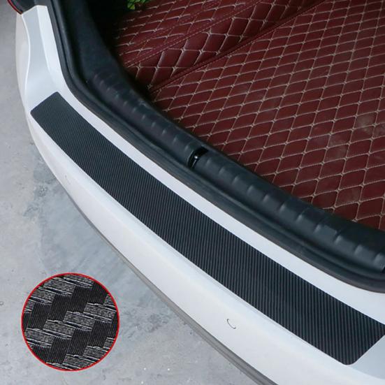 Universal Car Door Bumper Sticker Waterproof PVC Carbon Fiber Trim Strip Protective Film Anti-Scratch