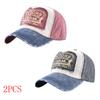 Винтажная стираная джинсовая бейсболка для мужчин и женщин Snapback Тракер с нашивкой с буквой Весна Осень Унисекс Хип-хоп Кепка