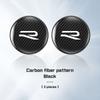 2Pcs Car Coaster Water Cup Bottle Mat Anti-slip Pad for Volkswagen VW R Rline ID.3 ID4 Polo Passat B5 B7 Golf 8 Touran Caddy GTI
