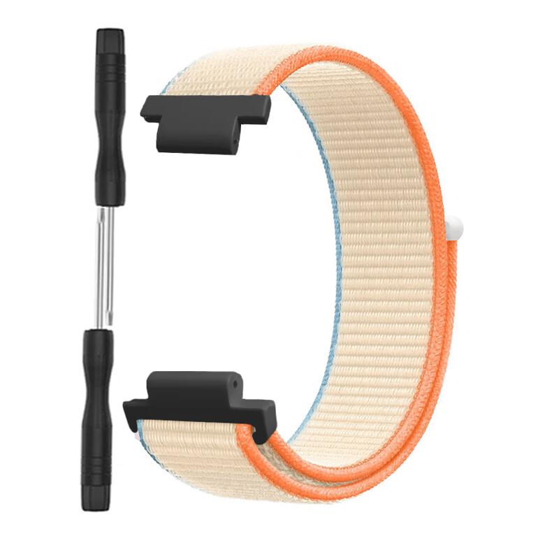 Garmin Forerunner 235 lite nylon strap 735 XT/230/220/620 breathable watchband Approach S20 S6 quick-drying strap double B Garmin 235/735 nylon strap