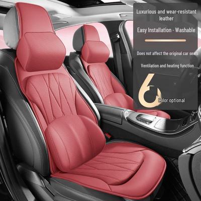 Подушка на сиденье автомобиля BYD Song: 26 Стилей, Ледяной Шелк, Милый, Удобный, Всесезонный, Универсальный, Дышащий Коврик на Заднее Сиденье