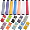 HT Family Grip Tape for Table and Rods Breathable 10-Pack Badminton, Tennis, Tennis, Fishing, Golf, - Anti-Slip, Abrasion-Resistant, (Multiple Colors)