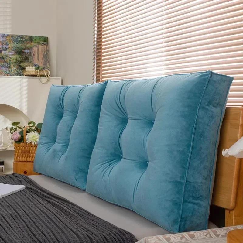 Модная большая спинка, съемная поясничная подушка, квадратная диванная подушка, удобные прикроватные подушки, подушки, декор для дома