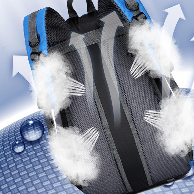 Men's Women's Large Leisure Sports Bag Travel Backpacks Capacity 40L Nylon Waterproof Backpack Outdoor Mountaineering Hiking Bag