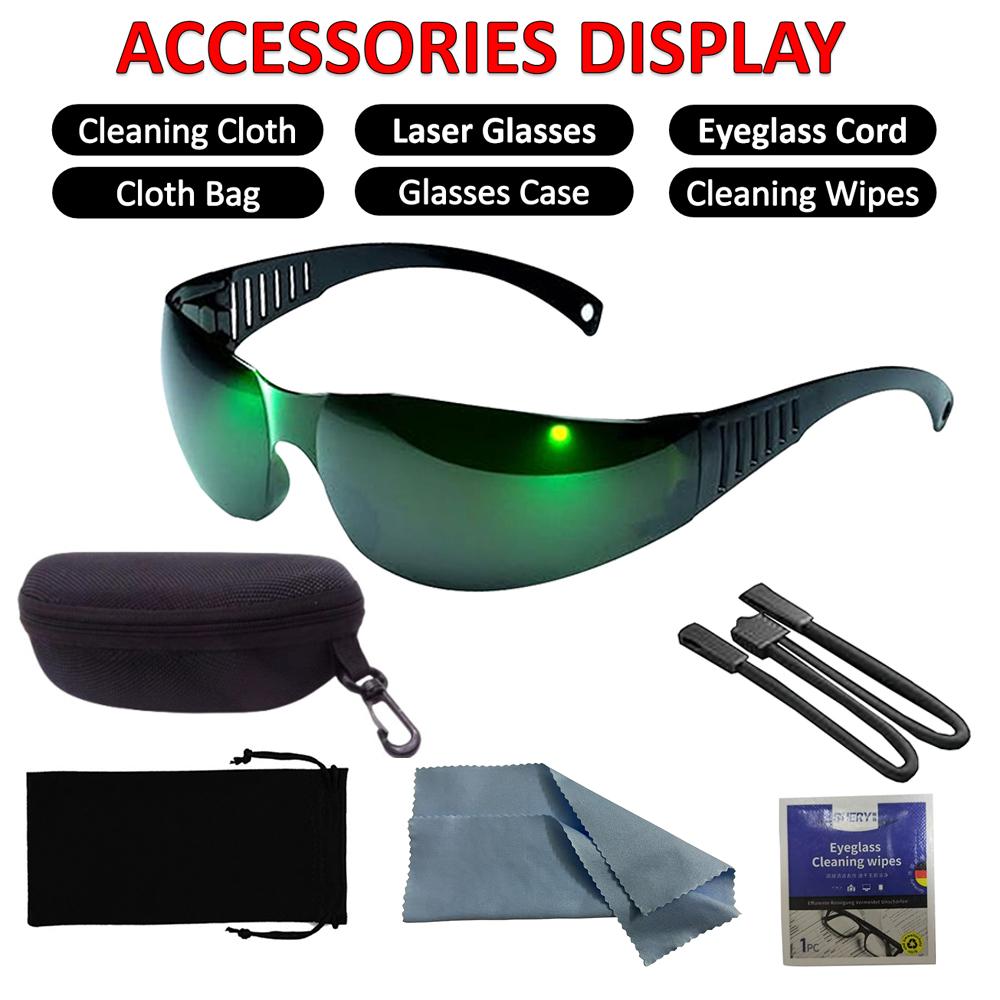 Защитные лазерные очки Защитные линзы Очки 532 755 1064 нм Nd Yag IPL Fpv IR Стоматологическая эпиляция Радиация Лазерное удаление волос