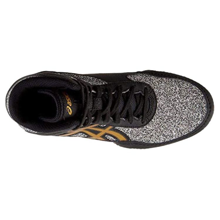 Asics Matflex 6 Черно-серый Детский коврик Сцепление Борцовки 1084A008-101