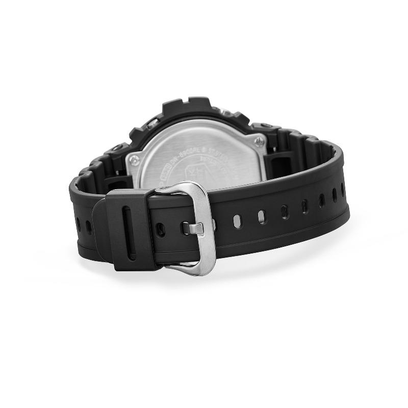 Casio Мужские кварцевые часы G-SHOCK на смоляном ремешке, водонепроницаемость 200 м, ударопрочность, будильник, DW-6900RL-1