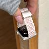 Для Apple Applewatch10 Часы с iwatch9876SE Тонкий плетеный ремешок с магнитной застежкой для женщин