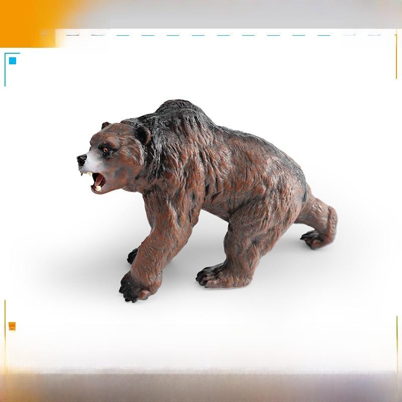 Волки Леопарды ПВХ Модели диких животных со статичными фигурками для образовательной и творческой игры