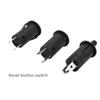 3Pcs Reset Button Switch Without Lock Button Switch 1NO1NC