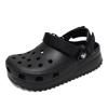 Classic Hiker Platform Public Slippers Black 206772 060