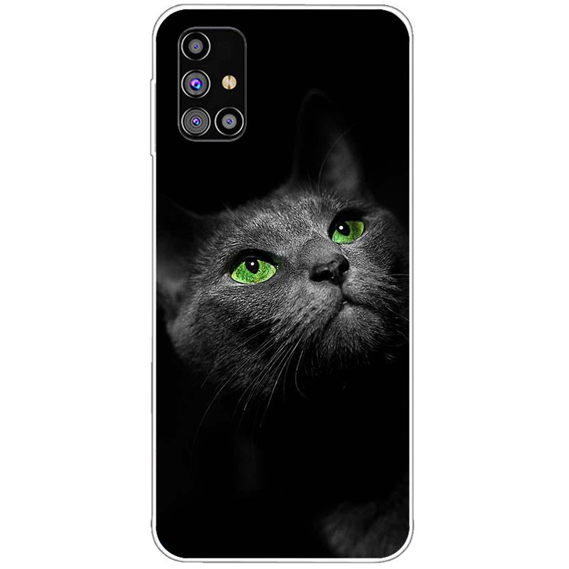 Для Samsung Galaxy A31 A51 A71 чехол силиконовый чехол для телефона чехлы для Samsung A315 A515 A715 мягкие чехлы мультяшный бампер чехол