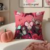 Странная Сумасшедшая Абсурдная Анимационная Серия IInvader Zim Наволочка Подушка Короткий Плюш Невидимая Молния Комнатная Диванная Наволочка