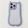 Silicone High Version Cat Ears Suitable for IPhone16pro Max Apple 14 Mobile Phone Case 16e Soft Case 13 Large Holes