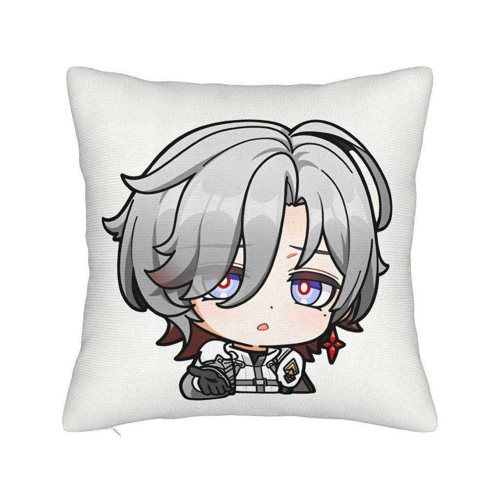 Genshin Impact Illuga Pillow Cover Game Novelty Pillow Case For Wedding Party Home Decor Custom Cushion Cover Gift