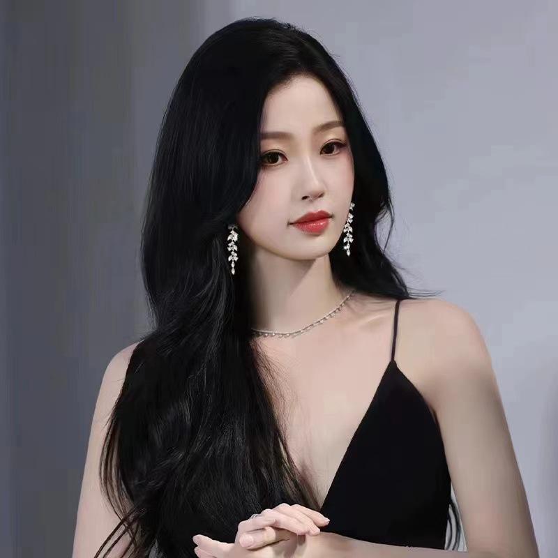 Женские серьги-кисточки с цирконами высокого класса - Уникальный дизайн 2023 года