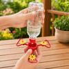 Detachable Suspended Hummingbird Feeder 3 Feeding Ports Outdoor Bird Feeder  Garden