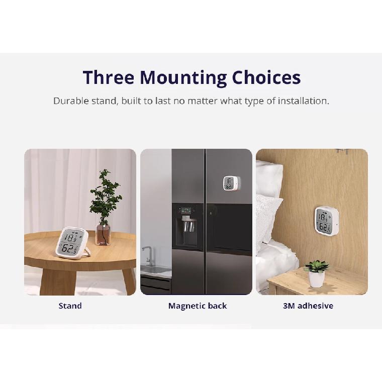 SONOFF SNZB-02D Zigbee Умный Датчик Температуры и Влажности Трансдьюсер Мониторинг в Реальном Времени Ewelink Alexa Google Home Ассистент Алиса