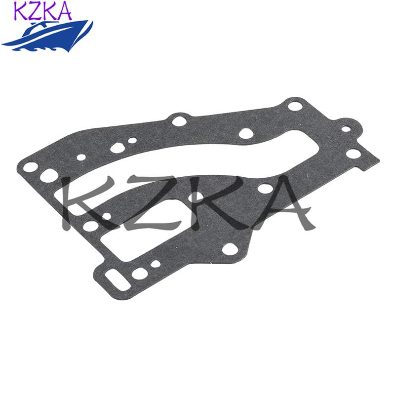 677-41112-A0 ПРОКЛАДКА КРЫШКИ ВЫПУСКНОГО КОЛЛЕКТОРА ДЛЯ ЛОДОЧНОГО ДВИГАТЕЛЯ YAMAHA 2-тактный 5 л.с. 8 л.с. 8B 27-95597M 677-41112 MARINER Заменяет детали