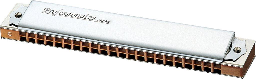 TOMBO Double Note Harmonica Professional 22 1722G