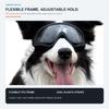 Dog Goggles UV Protection Windproof Pet Sunglasses with Adjustable Double Straps, Outdoor Protective Eyewear for Dogs