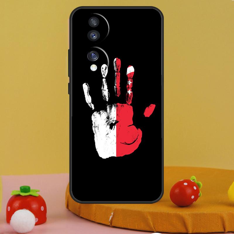 Чехол Флаг Сингапура для Honor 200 Pro X9c X9a X8a X7a X6a X7 X8 X9 X8b X9b 50 70 90 Magic 5 6 Lite