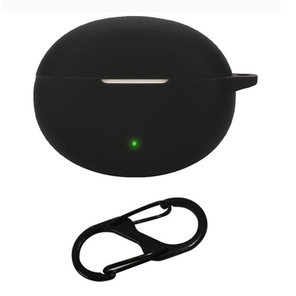For OnePlus Buds Ace 2 Case with Anti Lost Buckle Bluetooth-compatible Earbuds Silicone Protective Cover