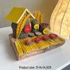 Маленький домик на дереве DIY-набор: Полуфабрикат деревянной игрушки для творческой сборки в детском саду