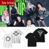BABYMONSTER 2ND MINI ALBUM WE GO UP T Shirt Kpop Fashion Street Hip Hop Letter Print Tshirt Fans Cotton Long Sleeve Tee Tops