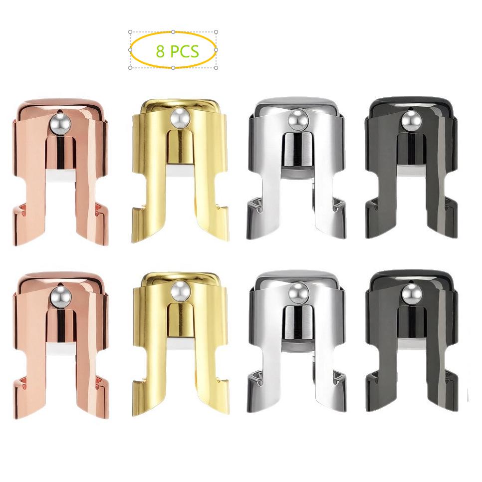 Stainless Steel Champagne Bottle Stopper for Sparkling Wine Freshness
