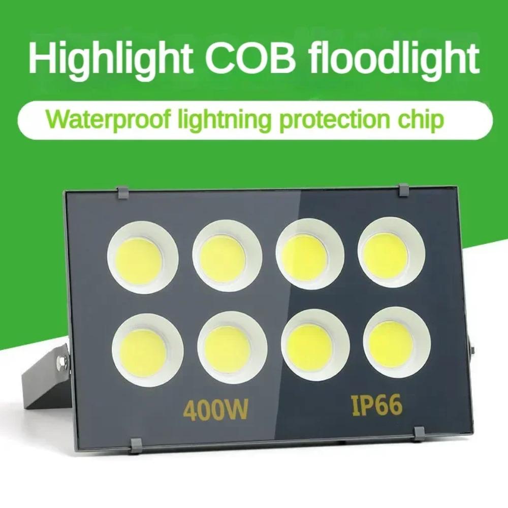 LED Outdoor Floodlight AC220V Spotlight IP66 Waterproof Lamp 50W 100W 200W 300W 500W 600W Led Flood Light Garden Street Lamp