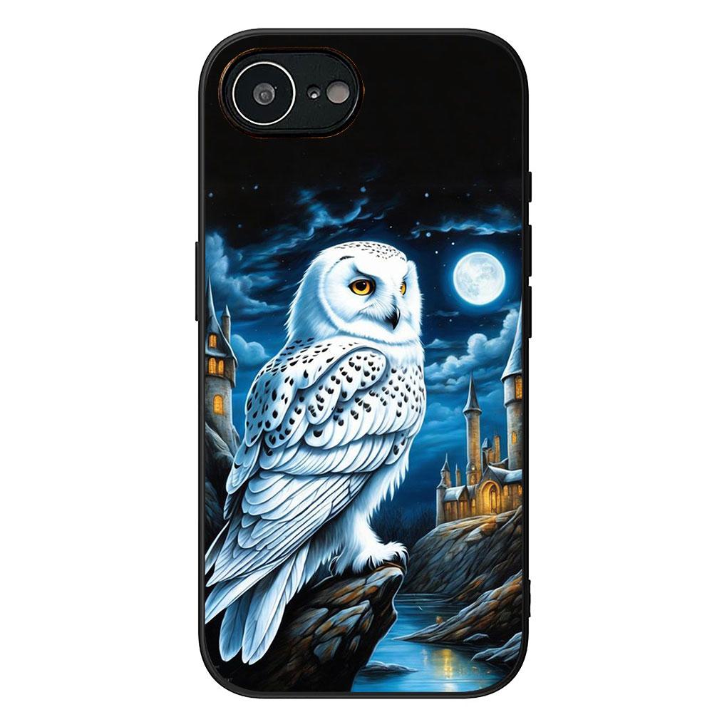 Phone Cover for Apple iPhone 13 12 Mini XS 11 Pro Max 7 8 Plus XR SE 2022 2020 SE3 Case Cool Harries Owl Wand Art Potters