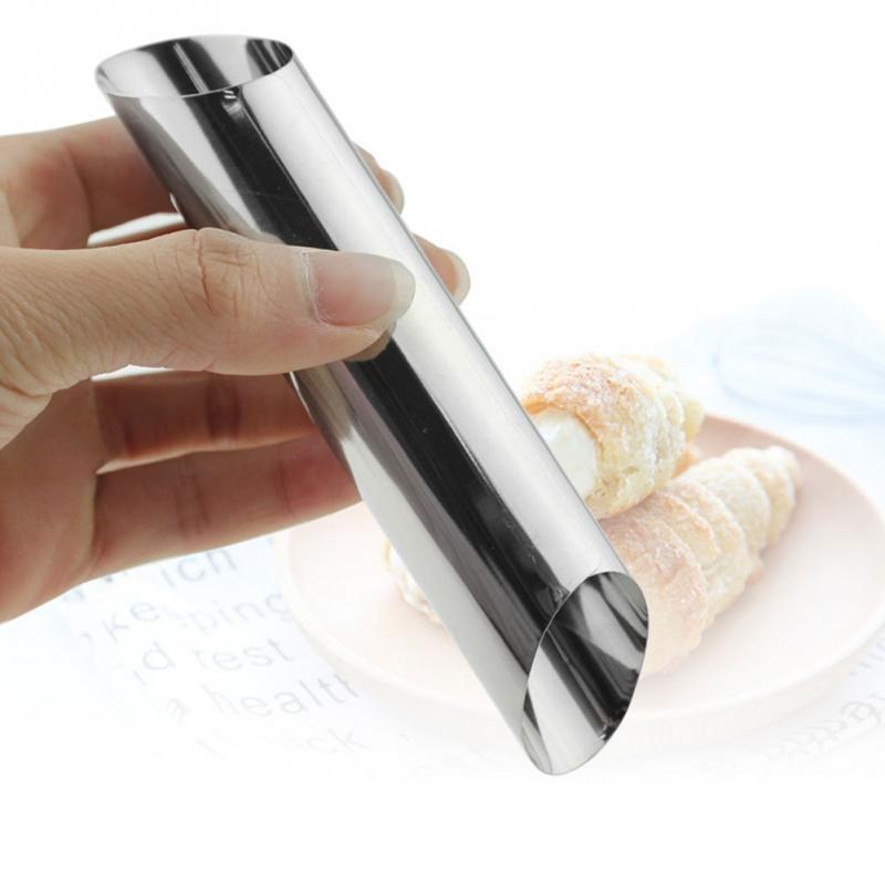 Форма для торта «рожок» из нержавеющей стали, трубочки для канноли, ракушки, форма для крема, форма для выпечки 2 шт./5 шт.