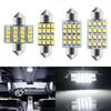 2Pcs 31mm 36 39 41mm 16SMD LED 1210 Car White Interior Dome Light Festoon Bulbs Lamp DC 12V C5W Reading Light