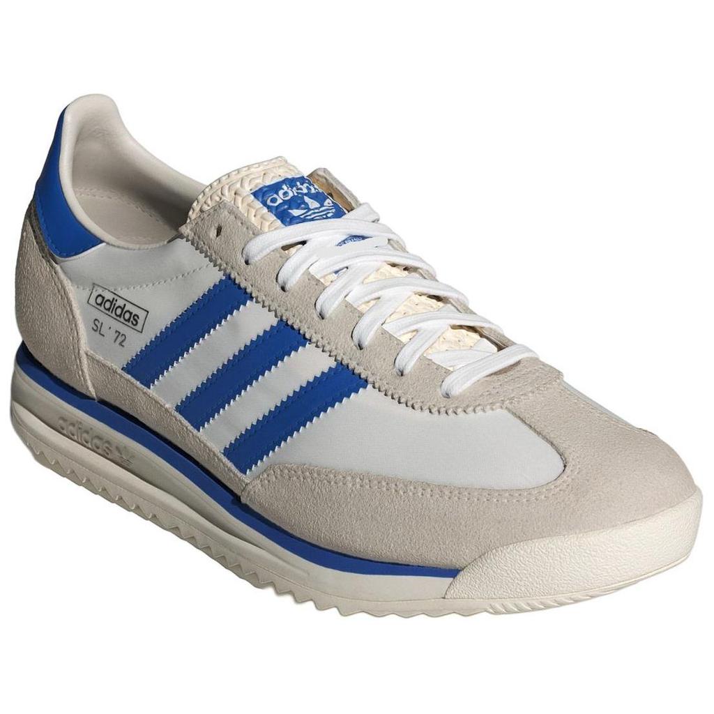 adidas SL72 RS Меловой Белый Синий Унисекс Кроссовки Кремовый Облачно-Белый JH8644
