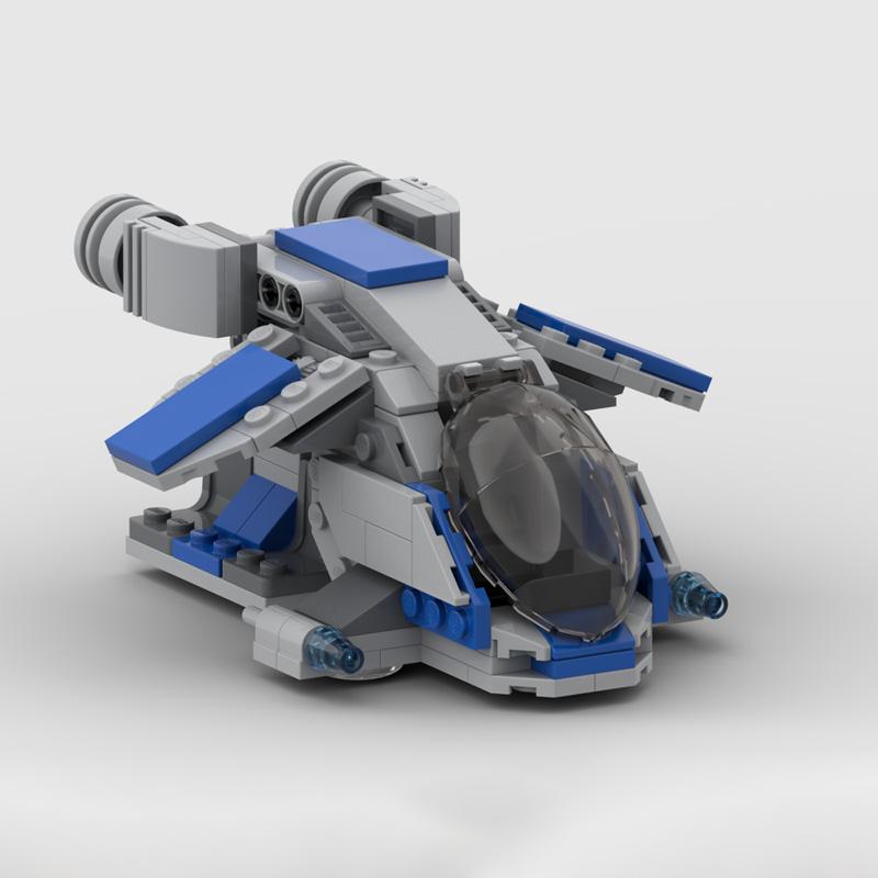 Конструктор MOC Игрушка Космическая Серия Военный Конструктор - Военный Танк Транспортное Средство Конструктор - Подходит в качестве Праздничного Подарка