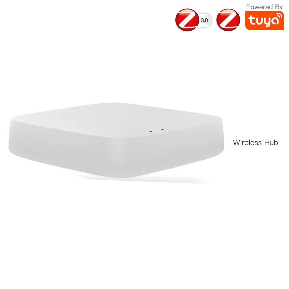 Tuya ZigBee Smart Gateway Hub Bridge SmartLife APP Wired and Wireless House Remote Controller Compatible with Alexa Google Home