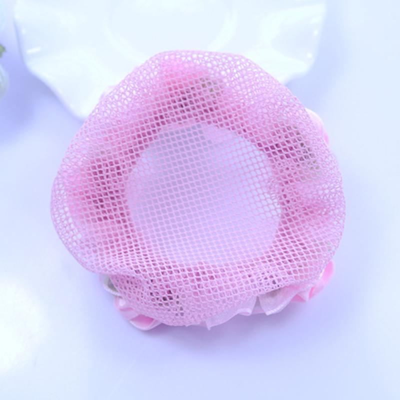 Модные унисекс аксессуары для волос 5 цветов изящные регулируемые детские танцевальные сетки для волос 1 шт красивые девушки высокое качество эластичные изысканные цветочные сетки для волос